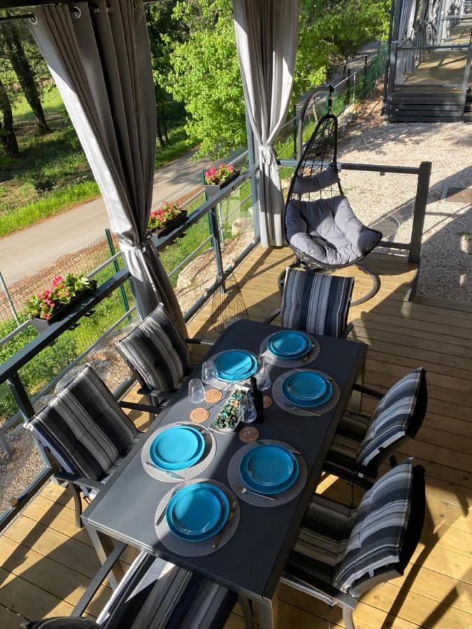 Mobile Home Biondina Camp Porton Nature Hideouts ロヴィニ エクステリア 写真